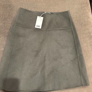 COS Grey Wool Skirt Size 8 NWT